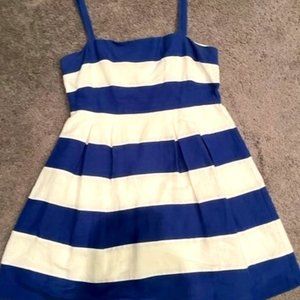Loft stripe dress in sz  10P